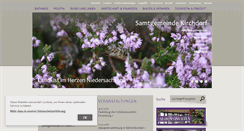 Desktop Screenshot of kirchdorf.de